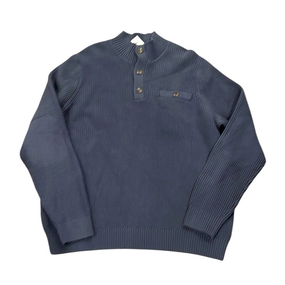 Duluth Trading co men’s brigadier button mock sweater size 2XL NWT - Picture 1 of 10